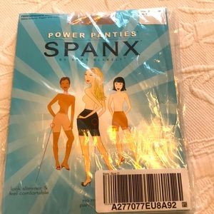 Spanx power panties size D large
